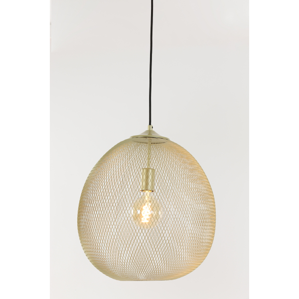 Hanglamp Ø40X45 cm Moroc goud	
